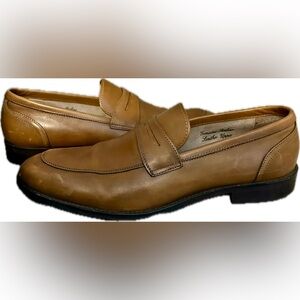Joseph Abboud Tan Genuine Italian Leather Men's Loafers